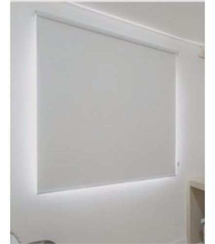 Cortina Rolo Blackout De Medida 2,00 Lx 0,80 A Blecaute Bege