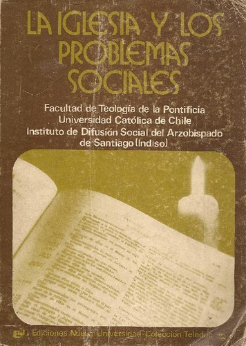 Libro La Iglesia Y Los Problemas Sociales De Doctrina Social