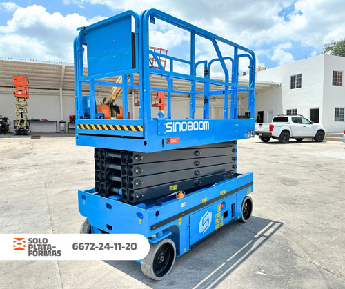 Plataforma De Tijera Sinoboom 1012 Electrica Nueva 32 Pies