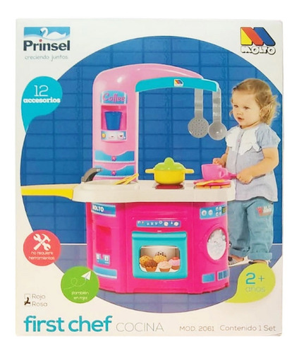 Cocinita Prinsel First Chef Rosa Msi