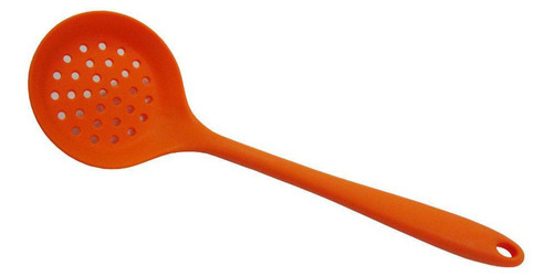 Escumadeira De Silicone Laranja 32 Cm S5113-lj