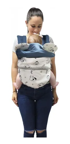 Maternelle Mochila Ergon mica 4 En 1 Evolutiva Acero Nube