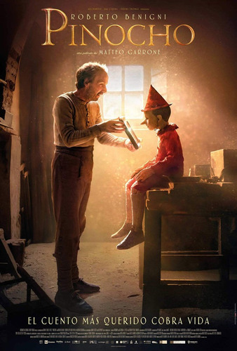 Dvd Pinocchio | Pinocho (2019) Audio Latino