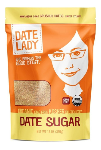 Organic Date Sugar 340 Grs (azúcar De Dátiles)