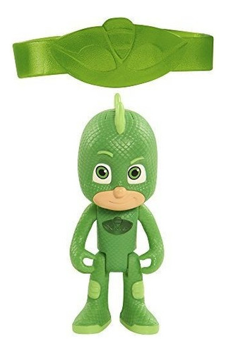 Figura Gekko Pj Masks Con Amuleto Lumi