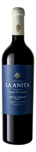 Imagen 2 de 3 de Vino Finca La Anita Petit Verdot 750ml. Caja 6 Botellas