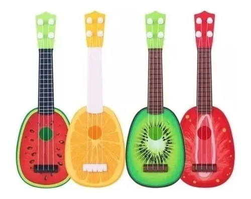 comprar Guitarra Para Niños Ukelele Juguete Diseños Frutas Musica