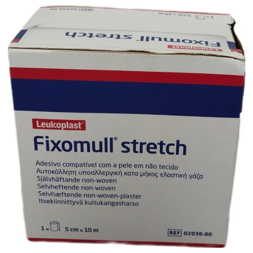 Fixomull Stretch 5 Cm Ancho X 10 Metros Largo