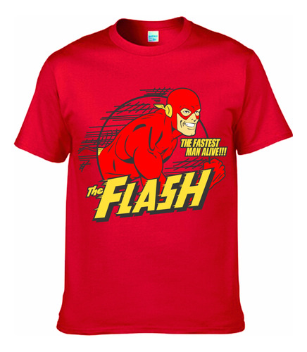 Playera Flash, Peso Completo 100% Algodón 04