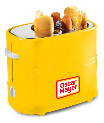 Oscar Mayer - Tostadora De 2 Ranuras Para Perros Calientes . Color Amarillo
