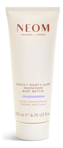 Manteiga Corporal Neom Magnésio 200 Ml Com Lavanda, Camomila
