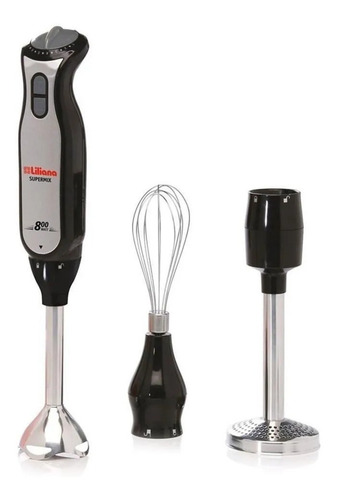 Liliana Ah730 Minipimer Licuadora Procesadora Mano Inox 800w