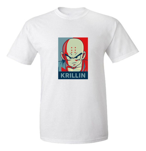 Remera Unisex Sublimada Krillin Dragon Ball Z Varios Modelos