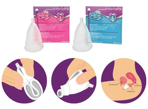 Copa Menstrual The Diva Cup Reusable Modelo 2 + Envío Gratis