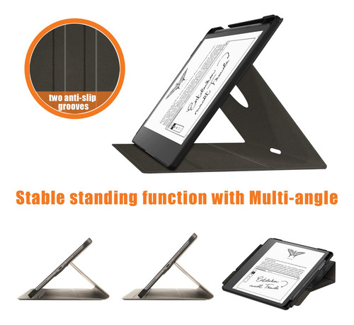 Funda Impermeable Para Kindle Scribe Con Soporte Para Lápice