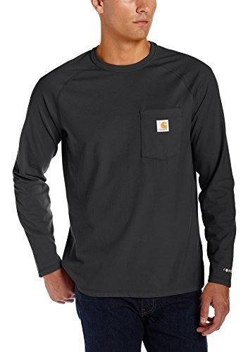 Carhartt Men  S Force Cotton Delmont Long-sleeve T-shirt