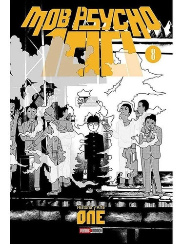 Panini Manga Mob Psycho 100 N.8: Mob Psycho 100, De One. Serie Mob Psycho 100, Vol. 8. Editorial Panini, Tapa Blanda En Español, 2021