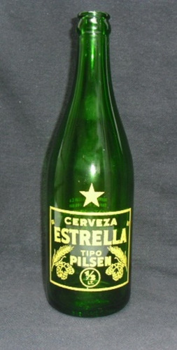 Imagen 2 de 5 de Botella Estrella De Aragua De 1951 Antigua De Coleccion