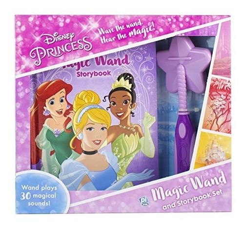 Book : Disney Princess - Magic Wand Sound Book Set - Pi Kid
