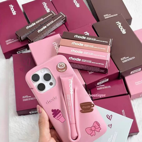 Funda Rhode Hailey Bieber Original Con Para iPhone /+pegatin