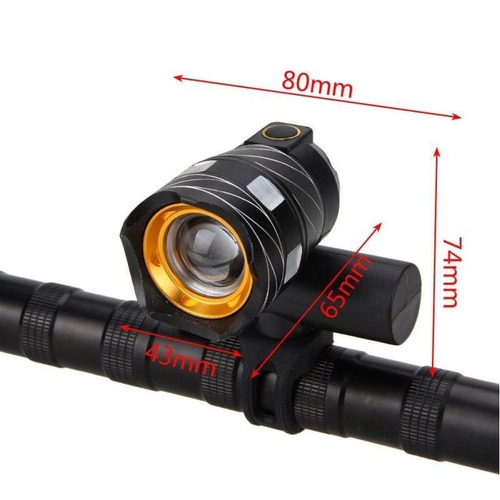 Luz Bicicleta 6000 Luminex Ciclismo Ruta Mtb