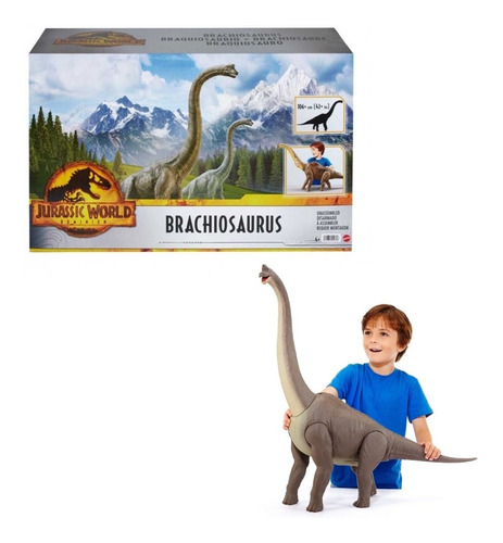 Dinosaurio Brachiosaurus Jurassic World Original +106cm 