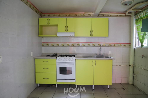Departamento En Santa Barbara (pblo), Azcapotzalco Con 2 Habitaciones