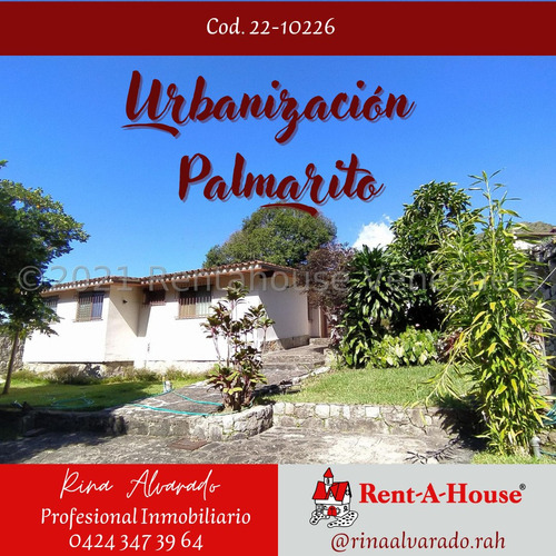 Imagen 1 de 14 de Casa En Venta Urbanización Palmarito