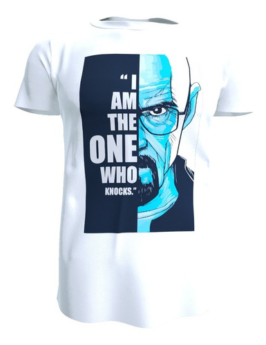 Polera Walter White, Breaking Bad, One Who Knocks Poliester