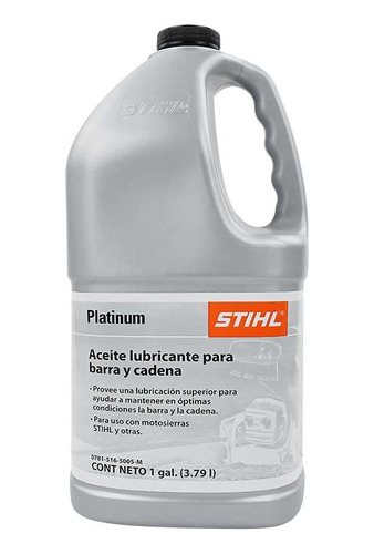 Aceite Lubricante Para Barra Y Cadena De Motosierra 1 Galon 