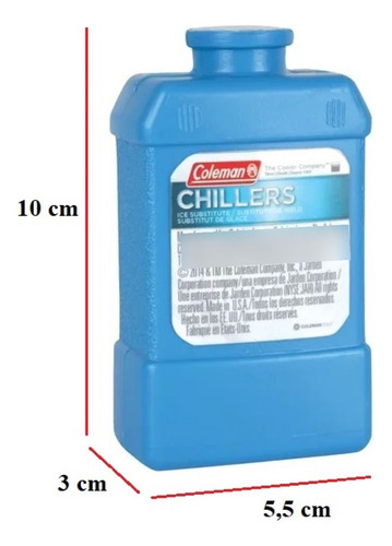 Imagen 2 de 5 de Hielo Artificial Coleman Gel Refrigerante Rigido Chico 150g