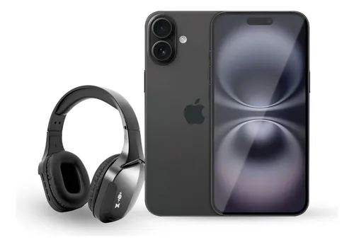Celular Apple iPhone 16 128 Gb Negro + Regalo Audífonos Bluetooth