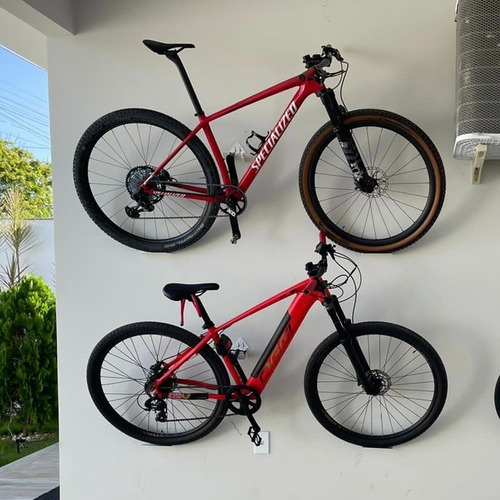 Imagem 5 de 10 de Suporte De Parede Para Bike Ideal P/ Pedal De Clip Speed Mtb