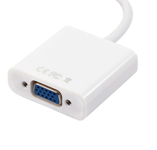 Imagen 3 de 9 de Cable Conversor Hdmi A Vga Video Proyector Ps3 1080p
