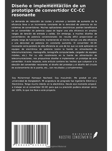 Diseno E Implementacion De Un Prototipo De Convertidor Cc-cc