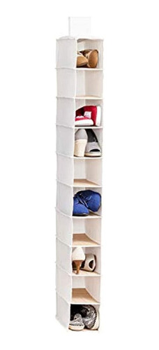 Honey-can-do Sft-01001 Organizador De Zapatos Colgante, Bamb