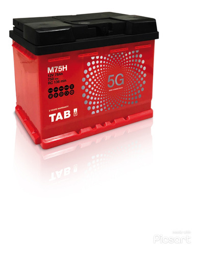 Bateria Tab Carro 5g 42-1000  940 Amp