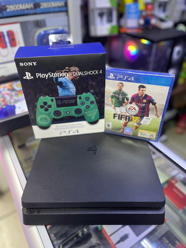 Playstation 4 Slim 1tera Excelentes Condiciones Negro (Usado)