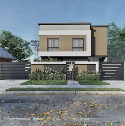 Imagem 2 de 8 de Sobrado Em Condomínio Com 3 Dormitórios À Venda Com 117.48m² Por R$ 450.000,00 No Bairro Parolin - Curitiba / Pr - M2pa-ra5