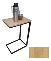 Comprar Mesa Lateral Auxiliar De Arrime Base Hierro