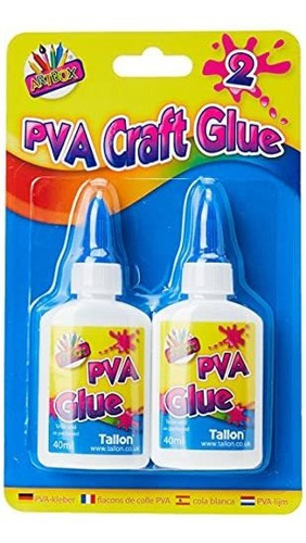 Artbox 40ml Pva Botella Glue (pack Of 5l1co