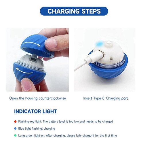 2×juguete Electrónico Para Perros Que Se Mueve