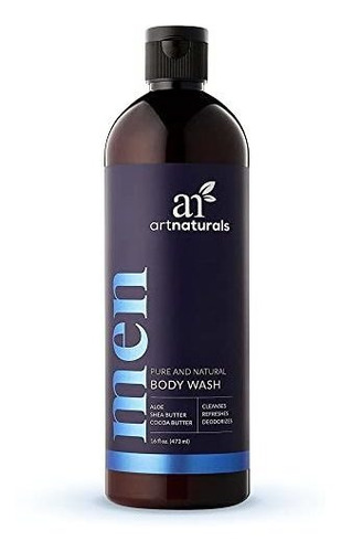 Artnaturals Caballeros Fresh Body Wash 16 Ducha Oz Natural D