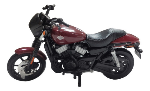 Moto De Ferro Miniatura Harley Davidson Die Cast 1:18