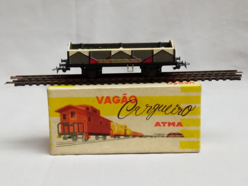 Vagão Trem Atma Mirim Ho Transp. Carga Seca Anos 60/70