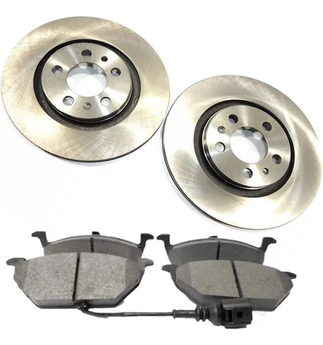 Par Discos Delanteros, Balatas C/sensor, Golf Jetta A4 99-15