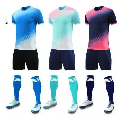 Camiseta De Fútbol Para Hombre, Uniforme De Entrenamiento De