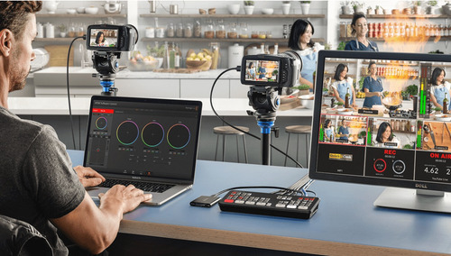 Blackmagic Switcher Atem Mini Pro Hdmi Live Streaming