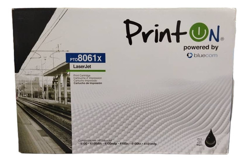 Toner Hp C8061x 8061x Black Laserjet 4100, 4101 Printon 