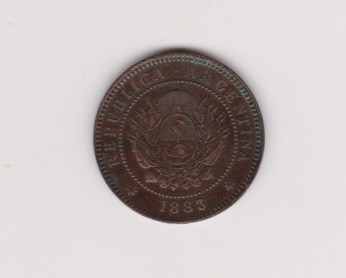 Moneda Argentina Un Centavo Año 1883 Excelente